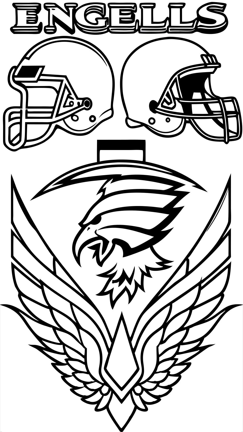 philadelphia eagles color pages